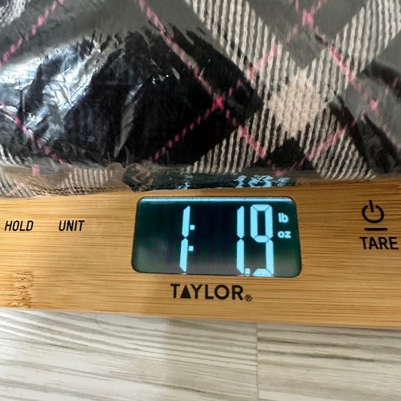 Victoria's Secret Pajama Set XL‎ Black Plaid Long Sleeve Top & Pants Sleepwear - Picture 14 of 14